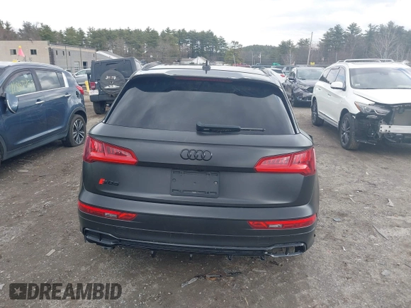 2018 Audi SQ5 Premium Plus with VIN WA1A4AFY8J2018273, listed as a IAAI auction lot 41880755 with 107,317 mi miles and . Bid and sale history available at DreamBid. Image 16.