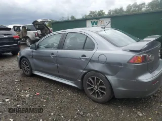 2016 Mitsubishi Lancer SE with VIN JA32V2FW6GU004704, listed as a Copart auction lot 66203384 with 72,453 mi miles and Salvage Title. Bid and sale history available at carsss.com. Image 2.