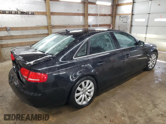 2011 Audi A4 2.0T Premium Plus with VIN WAUFFAFL4BN053318, listed as a Copart auction lot 46365645 with 176,679 mi miles and Salvage Title. Bid and sale history available at carsss.com. Image 3.