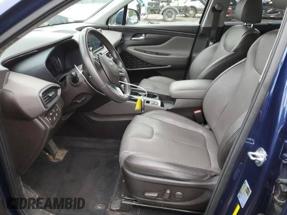 2020 Hyundai Santa Fe SEL with VIN 5NMS3CAA3LH152481, listed as a Copart auction lot 45604305 with 59,901 mi miles and Salvage Title. Bid and sale history available at carsss.com. Image 7.