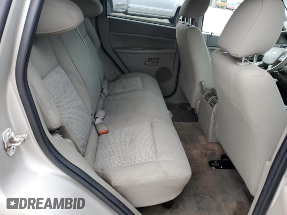 2007 Jeep Grand Cherokee Laredo with VIN 1J8GR48K37C610414, listed as a Copart auction lot 47038515 with 126,408 mi miles and Clean Title. Bid and sale history available at carsss.com. Image 10.