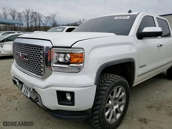 2014 GMC Sierra 1500 Denali with VIN 3GTU2WEJ0EG509007, listed as a Copart auction lot 46838645 with 114,548 mi miles and Salvage Title. Bid and sale history available at carsss.com. Image 11.
