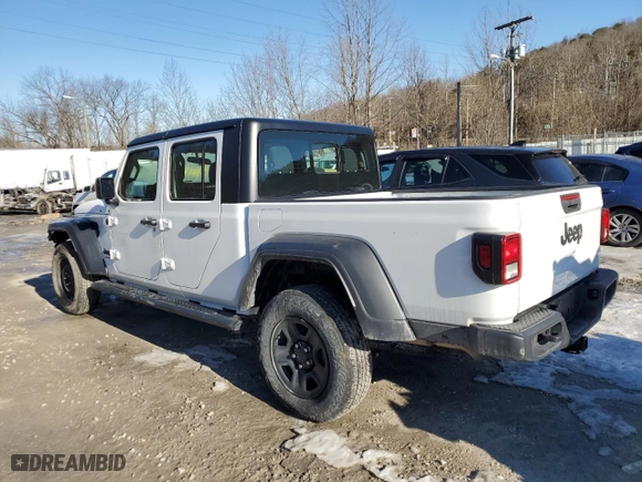 2023 Jeep Gladiator Freedom with VIN 1C6JJTAG6PL541701, listed as a Copart auction lot 42186825 with 22,941 mi miles and Salvage Title. Bid and sale history available at carsss.com. Image 2.