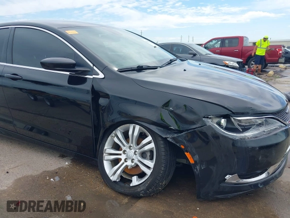 2015 Chrysler 200 Limited with VIN 1C3CCCAB7FN738285, listed as a IAAI auction lot 42351743 with 120,594 mi miles and . Bid and sale history available at DreamBid. Image 6.