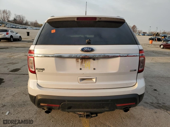 2013 Ford Explorer XLT with VIN 1FM5K8D80DGA44555, listed as a Copart auction lot 43038915 with 184,468 mi miles and Salvage Title. Bid and sale history available at carsss.com. Image 6.