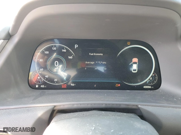 2022 Hyundai Sonata Limited with VIN 5NPEH4J20NH138234, listed as a Copart auction lot 46276105 with 48,886 mi miles and Salvage Title. Bid and sale history available at carsss.com. Image 9.