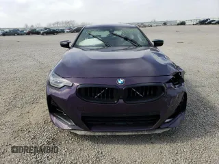 2022 BMW 2 Series M240i xDrive with VIN 3MW53CM08N8C61654, listed as a Copart auction lot 42562323 with 0 mi miles. Bid and sale history available at carsss.com. Image 5.