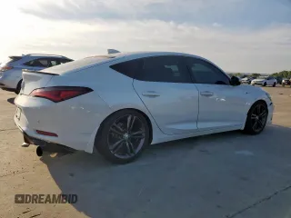 2023 Acura Integra Technology with VIN 19UDE4G76PA007232, listed as a Copart auction lot 56252435 with 34,256 mi miles and Salvage title. Bid and sale history available at DreamBid. Image 3.