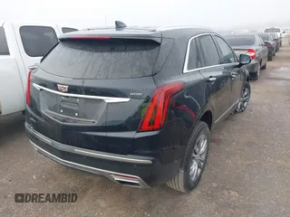 2021 Cadillac XT5 FWD Premium Luxury with VIN 1GYKNCRS2MZ185678, listed as a IAAI auction lot 41143084 with 25,399 mi miles and . Bid and sale history available at carsss.com. Image 4.