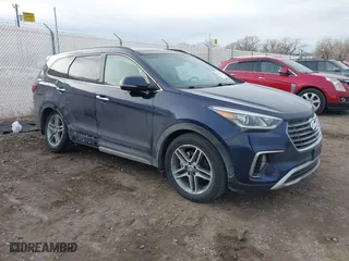 2017 Hyundai Santa Fe Limited Ultimate with VIN KM8SRDHF4HU214472, listed as a IAAI auction lot 41149762 with 54,549 mi miles. Bid and sale history available at carsss.com. Image 1.