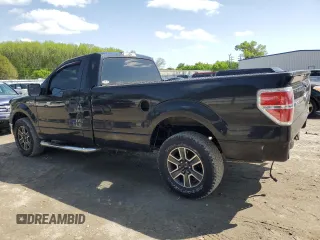 2013 Ford F-150 XL with VIN 1FTMF1CM7DKE09126, listed as a Copart auction lot 51911165 with 97,367 mi miles and Salvage Title. Bid and sale history available at carsss.com. Image 2.