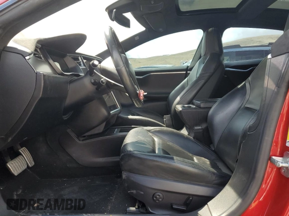 2016 Tesla Model S 90D with VIN 5YJSA1E43GF141843, listed as a Copart auction lot 51788965 with 59,744 mi miles and Salvage Title. Bid and sale history available at DreamBid. Image 7.