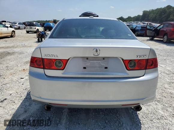 2006 Acura TSX Navi with VIN JH4CL96956C020863, listed as a Copart auction lot 62026715 with 163,374 mi miles and Salvage title. Bid and sale history available at DreamBid. Image 6.