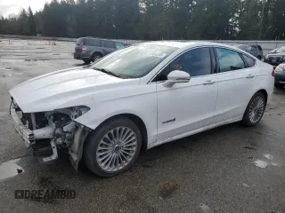 2014 Ford Fusion Titanium Hybrid with VIN 3FA6P0RU0ER262559, listed as a Copart auction lot 41864235 with 173,258 mi miles and Salvage Title. Bid and sale history available at carsss.com. Image 1.