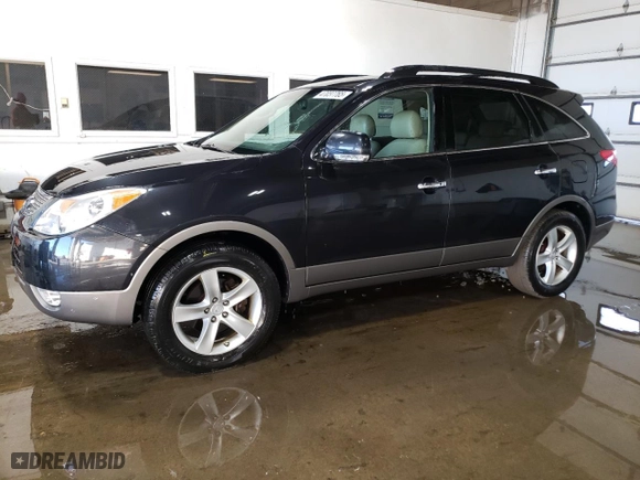 2008 Hyundai Veracruz GLS with VIN KM8NU13C28U074641, listed as a Copart auction lot 47037765 with 158,800 mi miles and Clean Title. Bid and sale history available at carsss.com. Image 1.