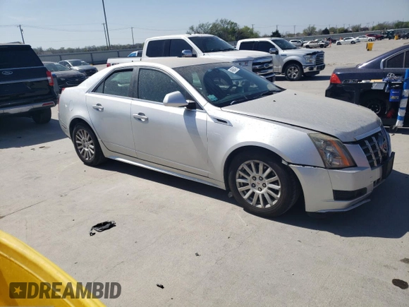 2012 Cadillac CTS Luxury with VIN 1G6DE5E52C0138229, listed as a Copart auction lot 49880475 with 143,315 mi miles and Clean title. Bid and sale history available at DreamBid. Image 4.