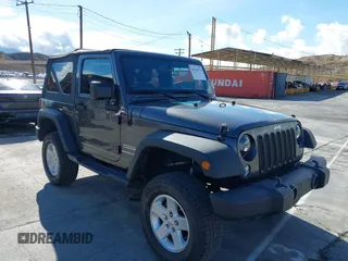 2018 Jeep Wrangler Sport S with VIN 1C4GJWAGXJL904903, listed as a IAAI auction lot 41504471 with 70,693 mi miles and . Bid and sale history available at DreamBid. Image 1.