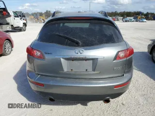 2008 Infiniti FX35 with VIN JNRAS08W58X209471, listed as a Copart auction lot 76549204 with 0 mi miles and Non Repairable. Bid and sale history available at carsss.com. Image 6.