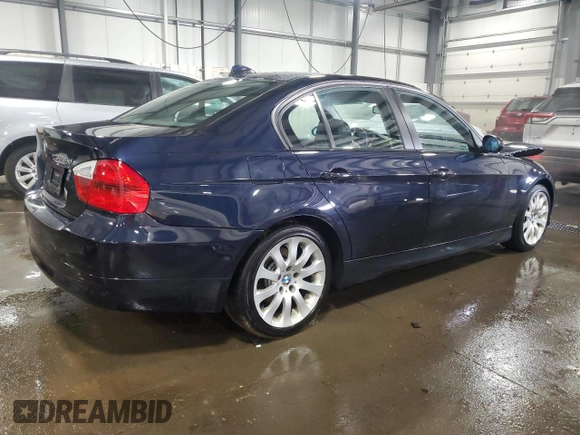 2007 BMW 3 Series 328xi with VIN WBAVC93557KX57867, listed as a Copart auction lot 49716095 with 103,578 mi miles and Salvage Title. Bid and sale history available at carsss.com. Image 3.
