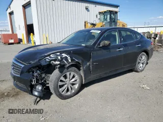 2013 Infiniti M z VIN JN1BY1AR0DM602967, wystawiony jako Copart lot #53364955 z przebiegiem 185 113 mil mil oraz Szkoda całkowita • Salvage title. Historia ofert i sprzedaży dostępna na DreamBid. Obrazek 1.
