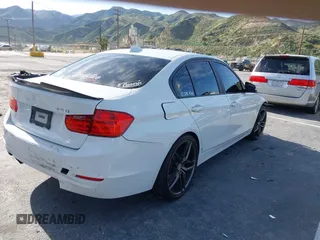 2014 BMW 3 Series 328i with VIN WBA3C1C59EK114251, listed as a IAAI auction lot 41636531 with 1 mi miles. Bid and sale history available at carsss.com. Image 4.