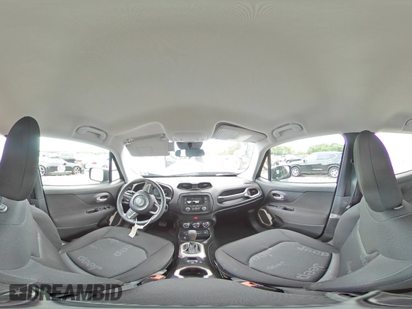2017 Jeep Renegade Sport with VIN ZACCJBAB3HPF51079, listed as a Copart auction lot 63201625 with Not provided miles and Salvage title. Bid and sale history available at DreamBid. Image 15.