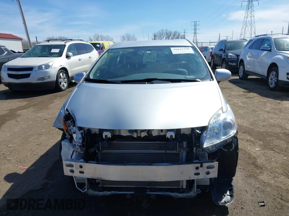 2012 Toyota Prius One with VIN JTDKN3DU6C5438120, listed as a IAAI auction lot 41845598 with 102,643 mi miles and . Bid and sale history available at carsss.com. Image 12.