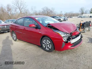 2017 Toyota Prius Two with VIN JTDKARFU8H3534801, listed as a IAAI auction lot 41644630 with 151,567 mi miles. Bid and sale history available at carsss.com. Image 1.