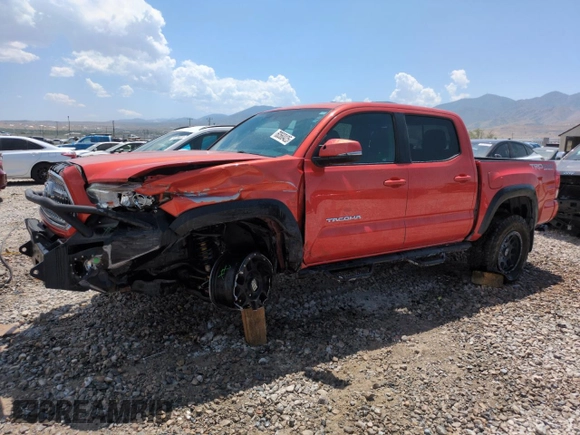 2017 Toyota Tacoma SR5 with VIN 3TMCZ5ANXHM066705, listed as a Copart auction lot 60560425 with 155,703 mi miles and Salvage title. Bid and sale history available at DreamBid. Image 1.