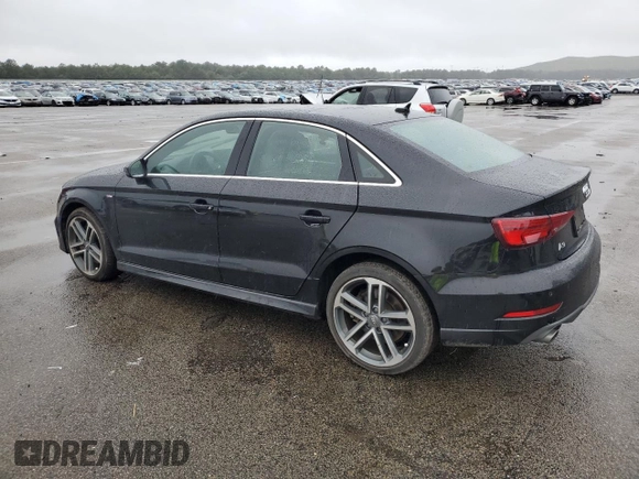 2019 Audi A3 Sedan S line Premium Plus with VIN WAUJEGFF5KA076091, listed as a Copart auction lot 69811393 with 45,710 mi miles. Bid and sale history available at carsss.com. Image 2.