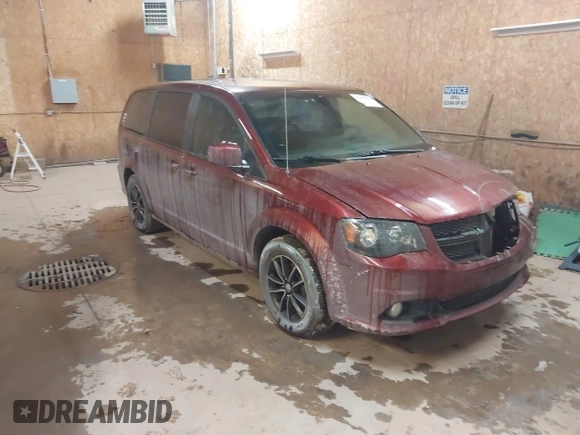 2019 Dodge Grand Caravan SE with VIN 2C4RDGBG6KR502910, listed as a IAAI auction lot 41395445 with 144,238 mi miles and . Bid and sale history available at DreamBid. Image 1.