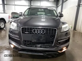 2011 Audi Q7 S line with VIN WA1DGAFE7BD008575, listed as a Copart auction lot 76127064 with 282,747 mi miles and Salvage title. Bid and sale history available at DreamBid. Image 5.