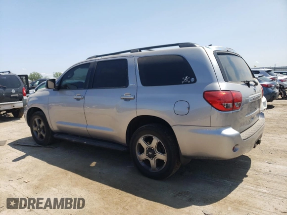2011 Toyota Sequoia SR5 with VIN 5TDBY5G1XBS054676, listed as a Copart auction lot 64654794 with 203,823 mi miles and Salvage Title. Bid and sale history available at carsss.com. Image 2.