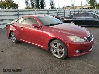 2010 Lexus IS 250C with VIN JTHFF2C27A2512196, listed as a Copart auction lot 84708654 with 148,995 mi miles and Salvage Title. Bid and sale history available at carsss.com. Image 4.