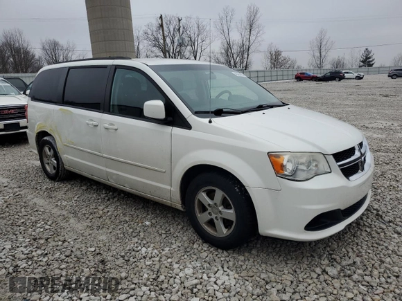 2012 Dodge Grand Caravan SXT with VIN 2C4RDGCG7CR364598, listed as a Copart auction lot 81848314 with 173,022 mi miles and Non Repairable. Bid and sale history available at DreamBid. Image 4.