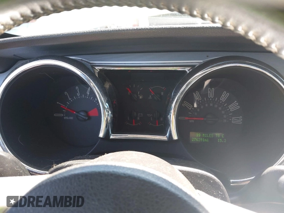 2005 Ford Mustang Deluxe with VIN 1ZVFT84N755254849, listed as a IAAI auction lot 42544077 with 276,391 mi miles and . Bid and sale history available at DreamBid. Image 7.