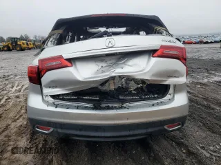 2014 Acura MDX Tech Pkg with VIN 5FRYD4H43EB043504, listed as a Copart auction lot 50368135 with 0 mi miles and Salvage Title. Bid and sale history available at carsss.com. Image 6.