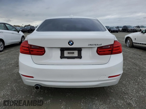 2014 BMW 3 Series 328d with VIN WBA3D3C51EK154414, listed as a Copart auction lot 49504295 with 151,746 mi miles and Clean Title. Bid and sale history available at carsss.com. Image 6.