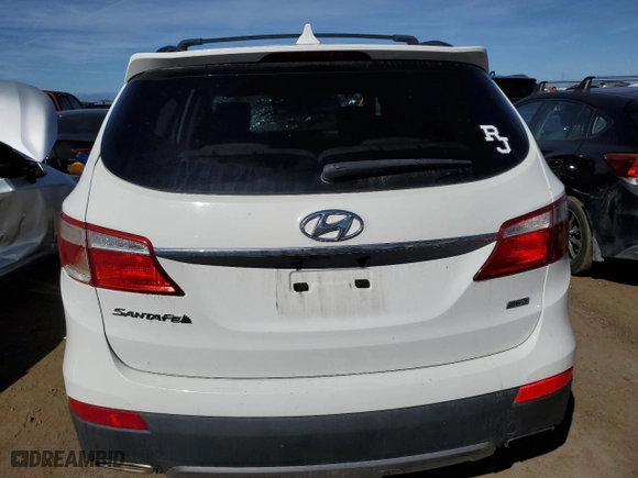 2016 Hyundai Santa Fe XL Limited Adventure Edition with VIN KM8SNDHF8GU159860, listed as a Copart auction lot 72277604 with 100,638 mi miles and Salvage Title. Bid and sale history available at carsss.com. Image 6.