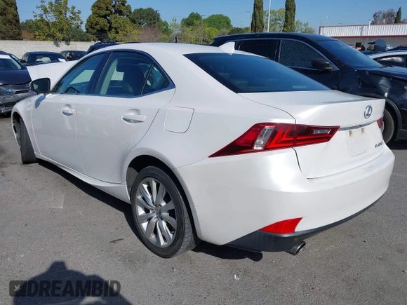 2016 Lexus IS 200t with VIN JTHBA1D2XG5035793, listed as a IAAI auction lot 41965115 with 101,260 mi miles and . Bid and sale history available at DreamBid. Image 3.