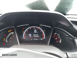 2019 Honda Civic Sedan Sport with VIN 19XFC2F84KE200822, listed as a IAAI auction lot 41753976 with 77,090 mi miles. Bid and sale history available at carsss.com. Image 7.