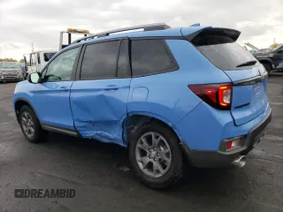 2024 Honda Passport TrailSport with VIN 5FNYF8H65RB013723, listed as a Copart auction lot 78754224 with 4,775 mi miles and Salvage title. Bid and sale history available at DreamBid. Image 2.