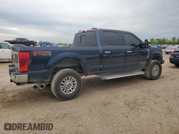 2022 Ford Super Duty F-250 SRW XL with VIN 1FT7W2BT0NEG01368, listed as a Copart auction lot 50846025 with 97,472 mi miles and Salvage Title. Bid and sale history available at carsss.com. Image 3.