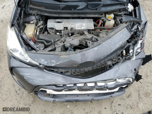 2016 Toyota Prius v Two with VIN JTDZN3EU5GJ054520, listed as a Copart auction lot 46552955 with 229,412 mi miles and Salvage Title. Bid and sale history available at carsss.com. Image 12.