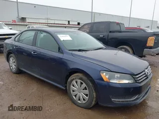 2012 Volkswagen Passat S w/Appearance with VIN 1VWAP7A31CC043277, listed as a IAAI auction lot 41456953 with 93,884 mi miles. Bid and sale history available at carsss.com. Image 1.