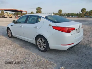 2013 Kia Optima LX with VIN 5XXGM4A77DG116306, listed as a IAAI auction lot 41872854 with 204,101 mi miles and . Bid and sale history available at carsss.com. Image 3.