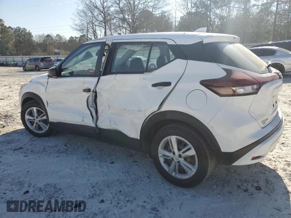 2021 Nissan Kicks S with VIN 3N1CP5BV1ML532917, listed as a Copart auction lot 47157635 with 82,825 mi miles and Salvage Title. Bid and sale history available at carsss.com. Image 2.