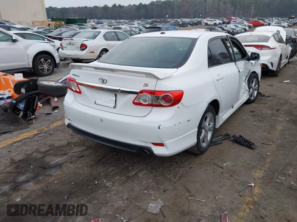2011 Toyota Corolla L with VIN 2T1BU4EE3BC695365, listed as a IAAI auction lot 41790976 with 174,517 mi miles. Bid and sale history available at carsss.com. Image 4.