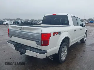 2018 Ford F-150 XL z VIN 1FTEW1EG8JFD27888, wystawiony jako IAAI lot #41143331 z przebiegiem 95 448 mil mil oraz . Historia ofert i sprzedaży dostępna na DreamBid. Obrazek 4.