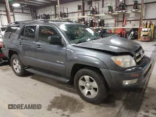 2005 Toyota 4Runner SR5 with VIN JTEBT14R250046012, listed as a IAAI auction lot 41227904 with 261,100 mi miles and . Bid and sale history available at DreamBid. Image 1.